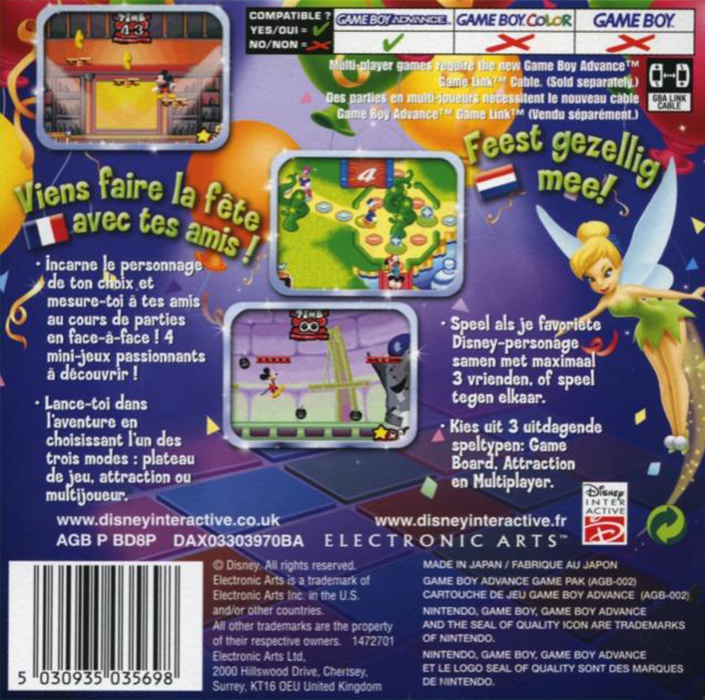 Disney's Party — box-2D-back (EU)