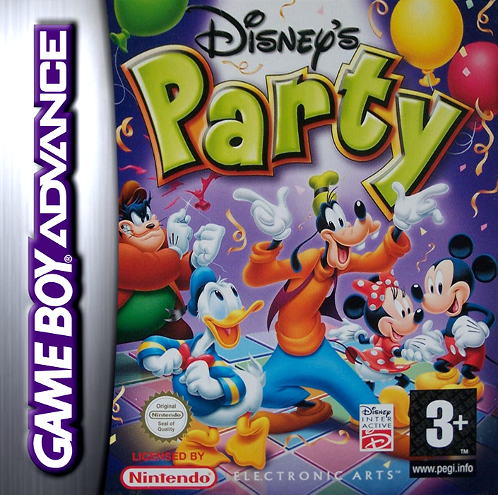 Disney's Party — box-2D (EU)
