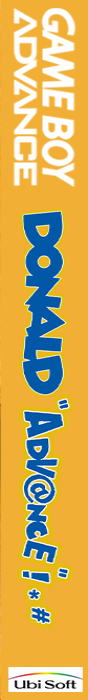 Donald Duck Advance — box-2D-side (FR)