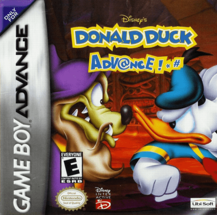 Donald Duck Advance box art