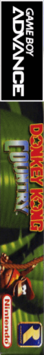 Donkey Kong Country — box-2D-side (US)