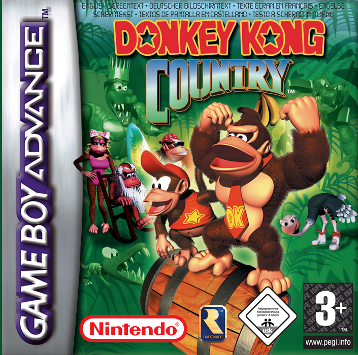 Donkey Kong Country — box-2D (EU)