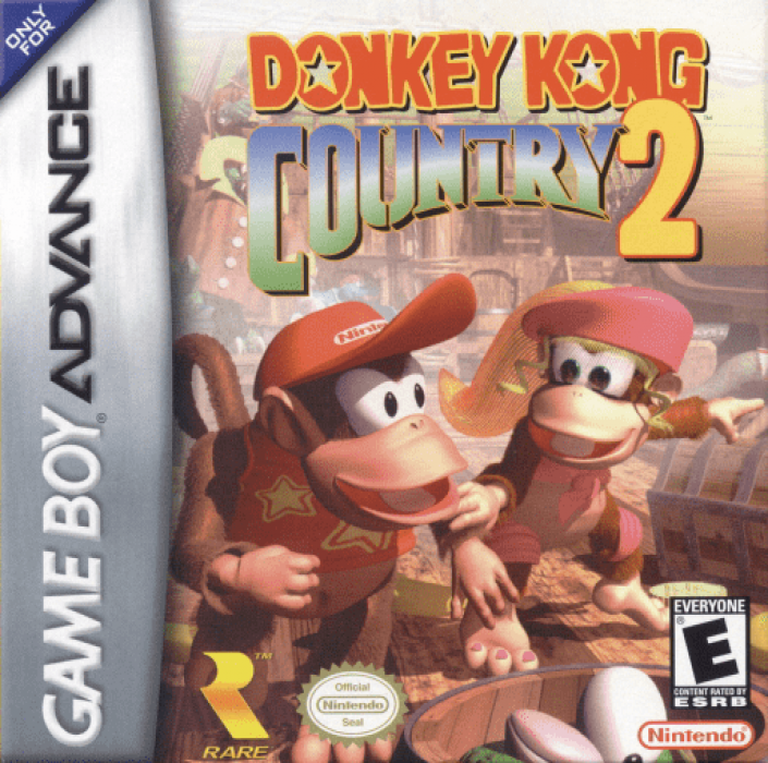 Donkey Kong Country 2 box art