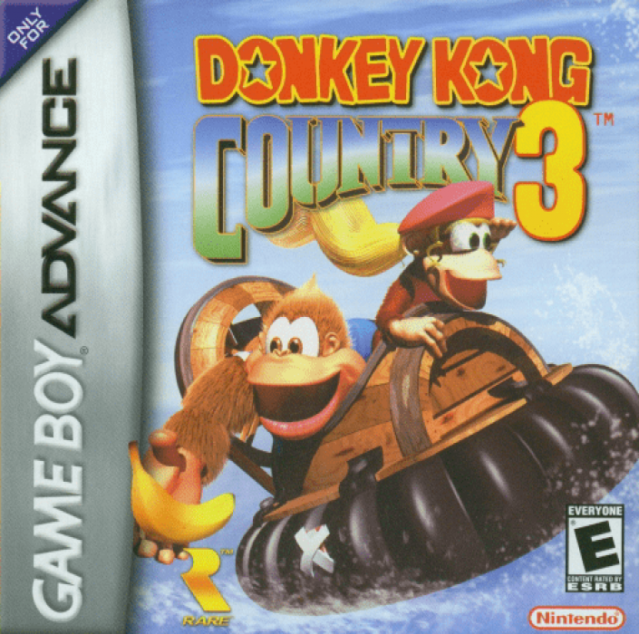 Donkey Kong Country 3 box art