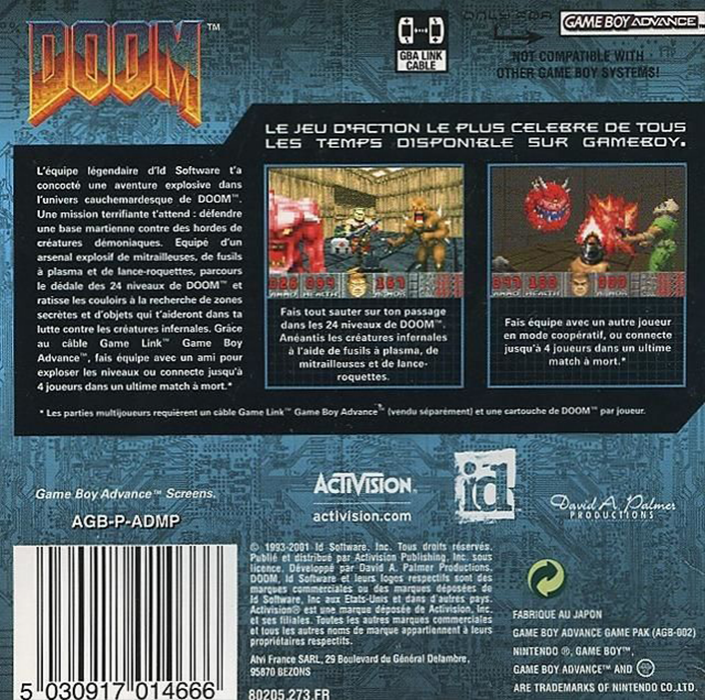Doom — box-2D-back (FR)