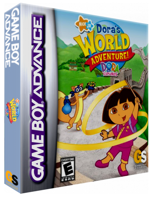 Dora The Explorer - Dora's World Adventure! — box-3D (US)