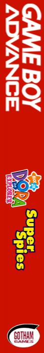 Dora The Explorer - Super Spies — box-2D-side (US)