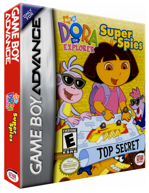 Dora The Explorer - Super Spies — box-3D (US)