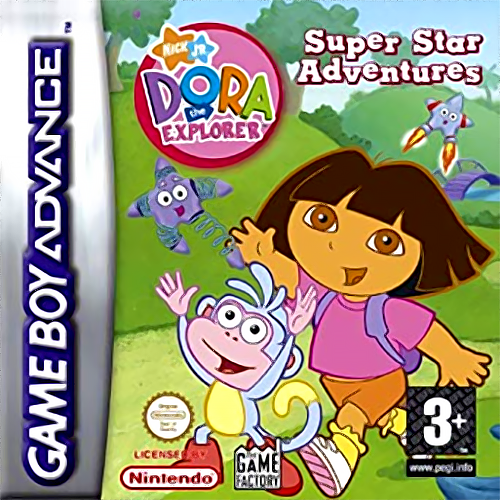 Dora The Explorer - Super Star Adventures! — box-2D (EU)