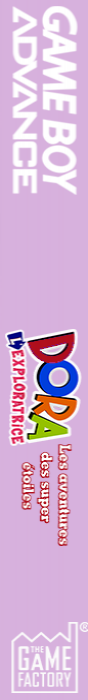 Dora The Explorer - Super Star Adventures! — box-2D-side (FR)
