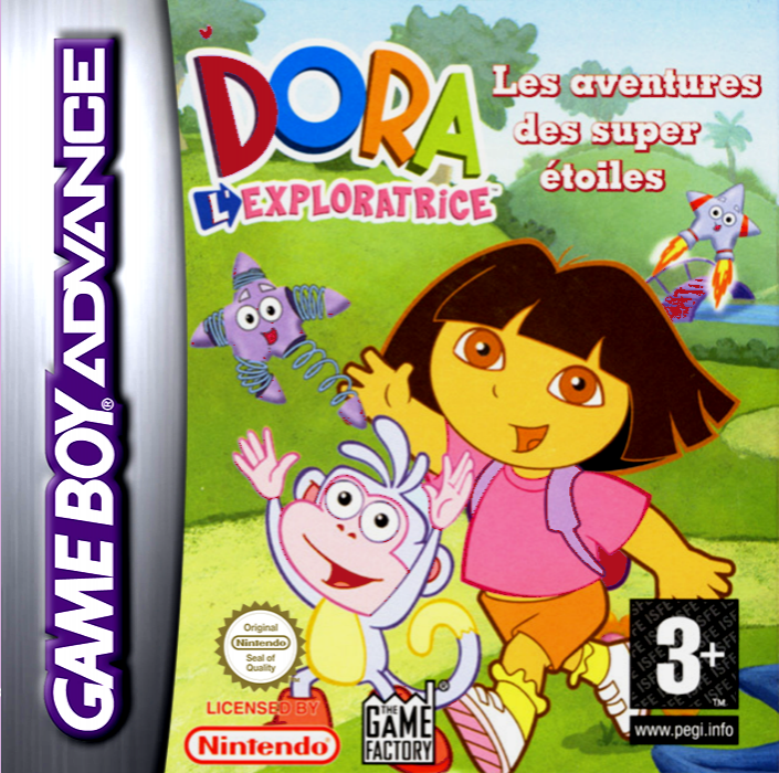 Dora The Explorer - Super Star Adventures! — box-2D (FR)