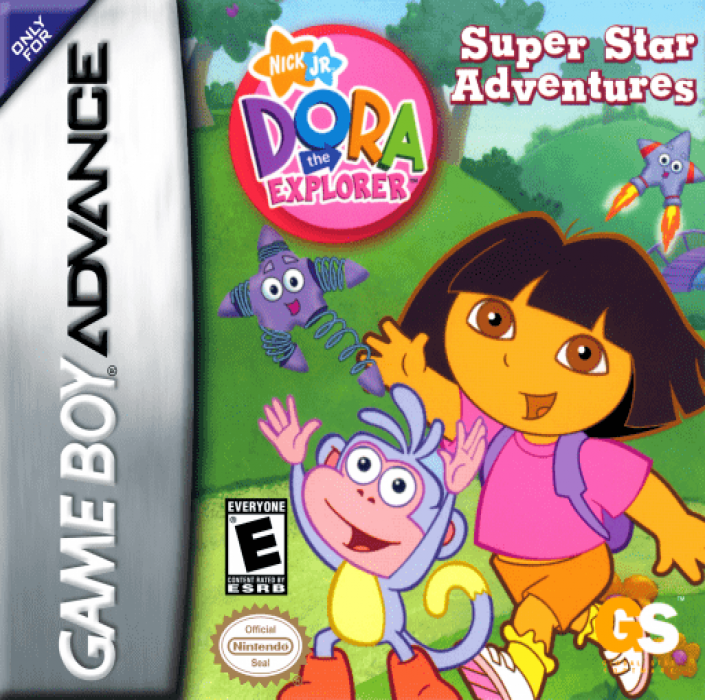Dora The Explorer - Super Star Adventures! box art