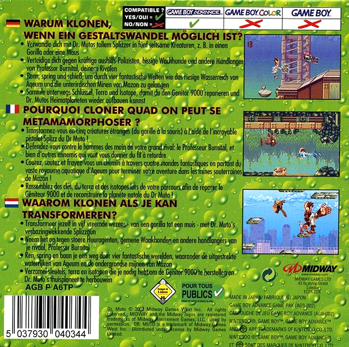 Dr. Muto — box-2D-back (EU)