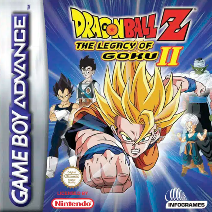 Dragon Ball Z - The Legacy Of Goku 2 — box-2D (EU)