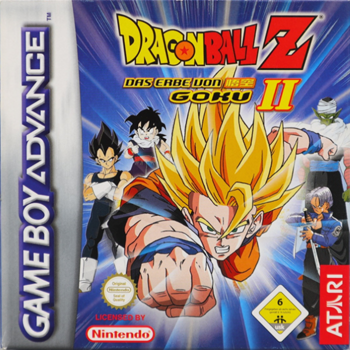Dragon Ball Z - The Legacy Of Goku 2 — box-2D (DE)