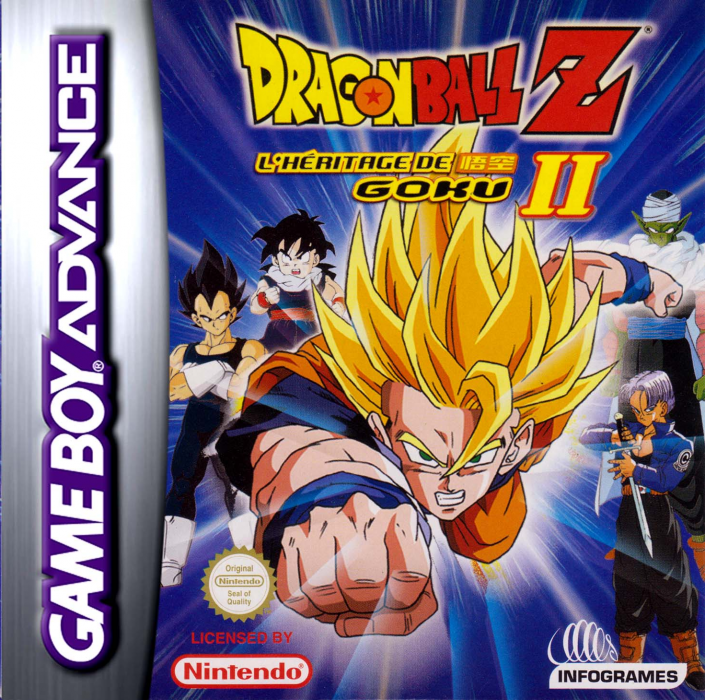 Dragon Ball Z - The Legacy Of Goku 2 — box-2D (FR)