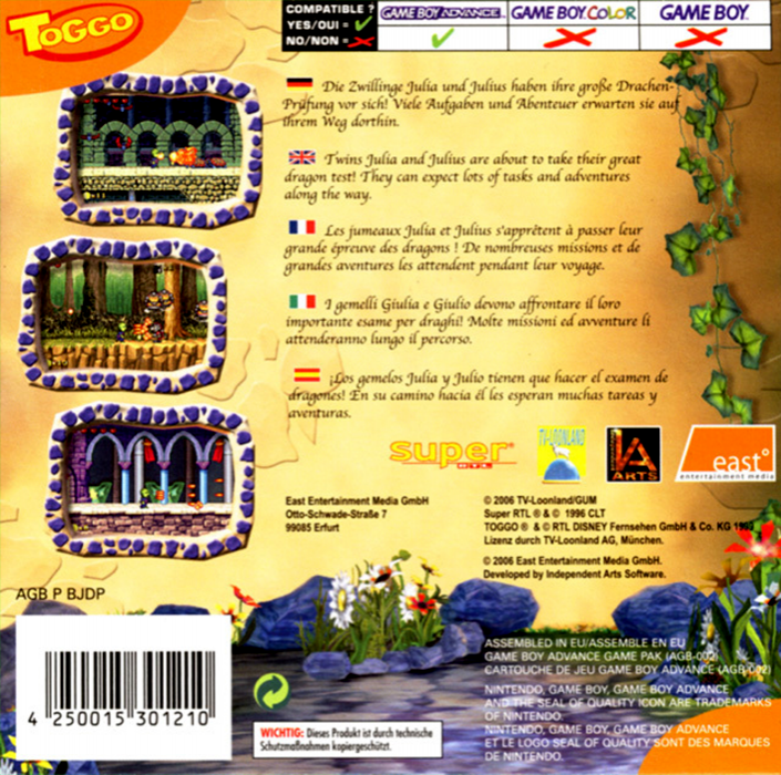 Dragon's Rock — box-2D-back (EU)
