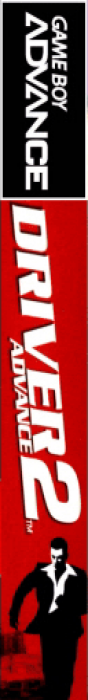 Driver 2 Advance — box-2D-side (US)