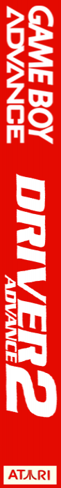 Driver 2 Advance — box-2D-side (EU)
