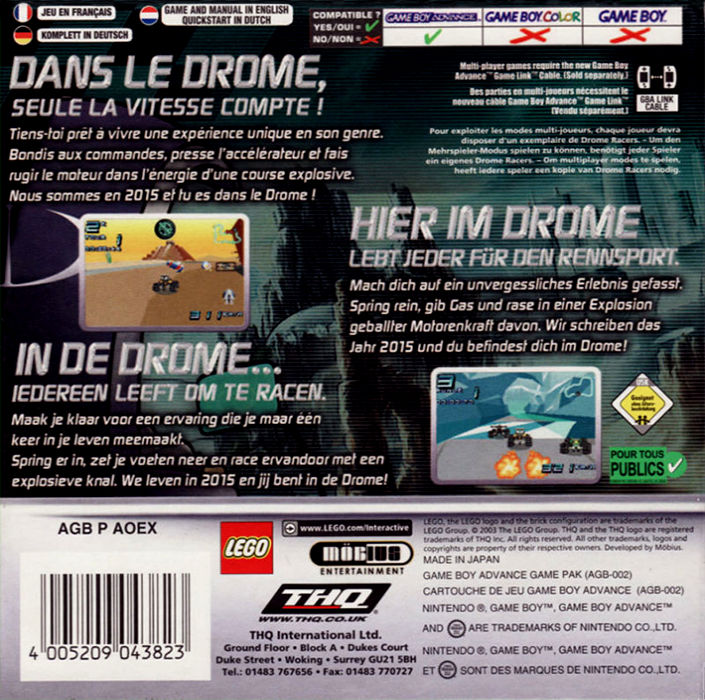 Drome Racers — box-2D-back (EU)