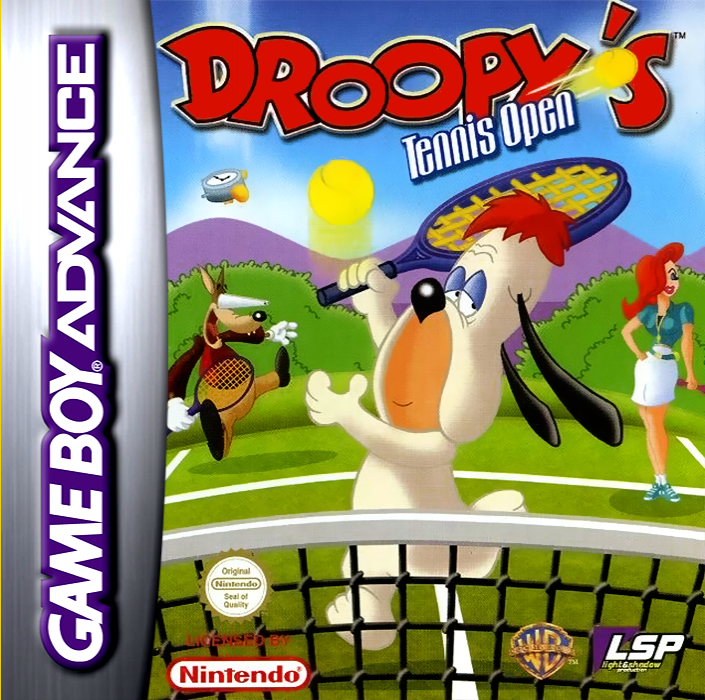 Droopy's Tennis Open box art