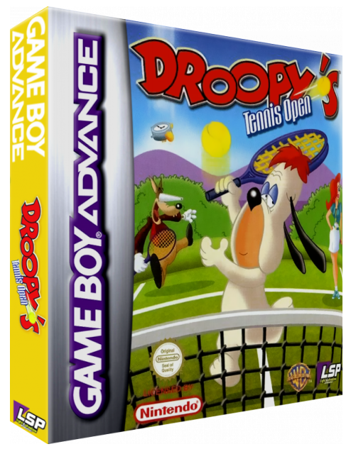 Droopy's Tennis Open — box-3D (EU)