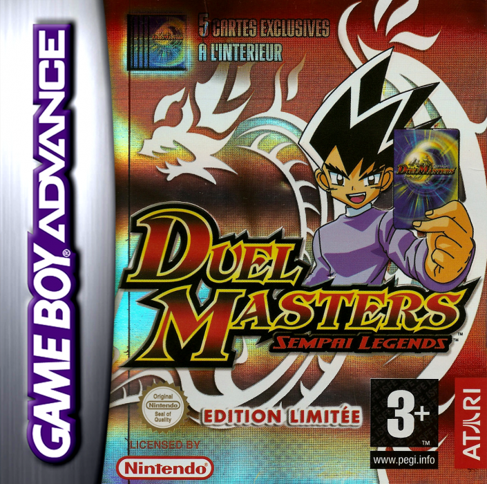 Duel Masters - Sempai Legends — box-2D (FR)