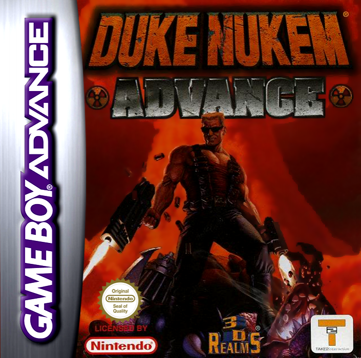 Duke Nukem Advance — box-2D (EU)