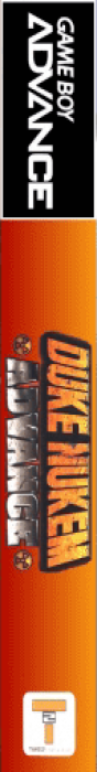 Duke Nukem Advance — box-2D-side (US)