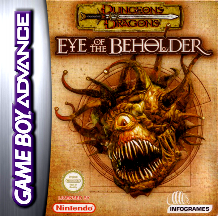 Dungeons & Dragons - Eye of the Beholder — box-2D (EU)