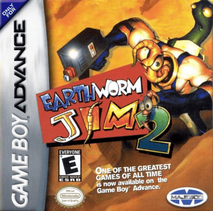 Earthworm Jim 2 box art