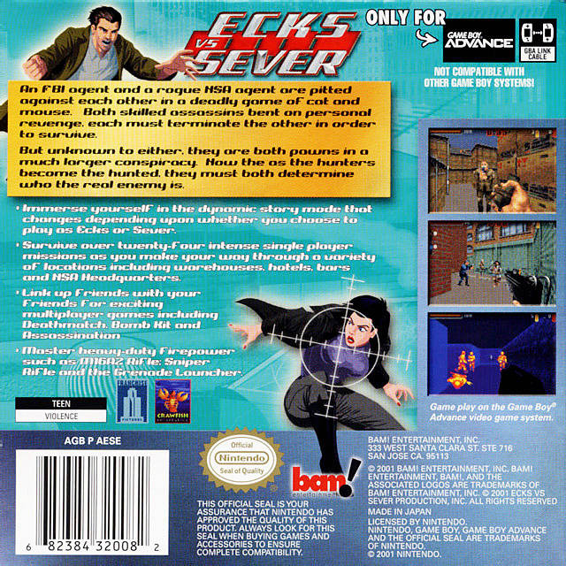 Ecks V Sever — box-2D-back (US)