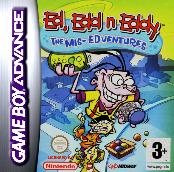 Ed Edd'n Eddy - The Mis-edventures — box-2D (EU)