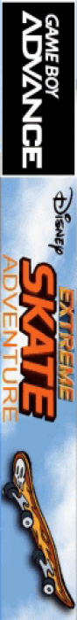 Disney's Extreme Skate Adventure — box-2D-side (US)
