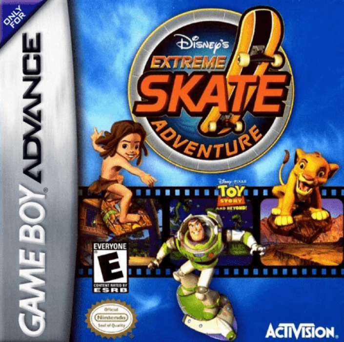 Disney's Extreme Skate Adventure box art