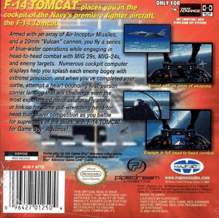 F-14 Tomcat — box-2D-back (US)