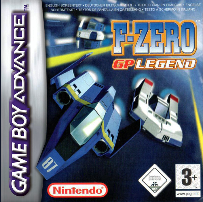 F-zero - Gp Legend — box-2D (EU)