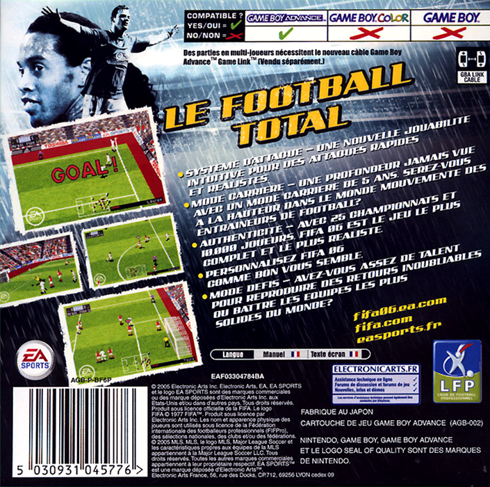 Fifa 06 — box-2D-back (FR)