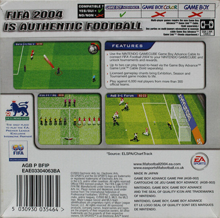 Fifa Football 2004 — box-2D-back (EU)
