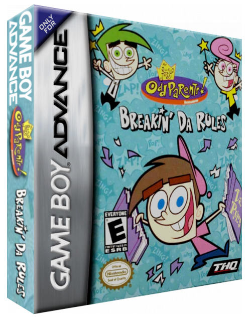 Fairly Oddparents!, The - Breakin' Da Rules — box-3D (US)