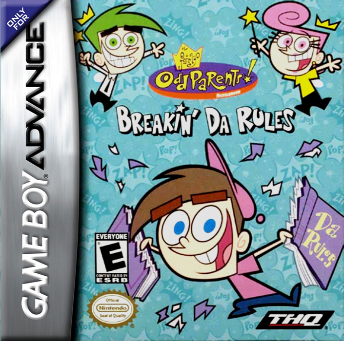 Fairly Oddparents!, The - Breakin' Da Rules box art
