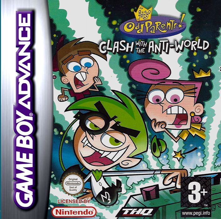 Fairly Oddparents!, The - Clash With The Anti-World — box-2D (EU)