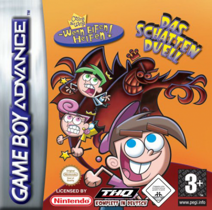 Fairly Oddparents!, The - Shadow Showdown — box-2D (DE)
