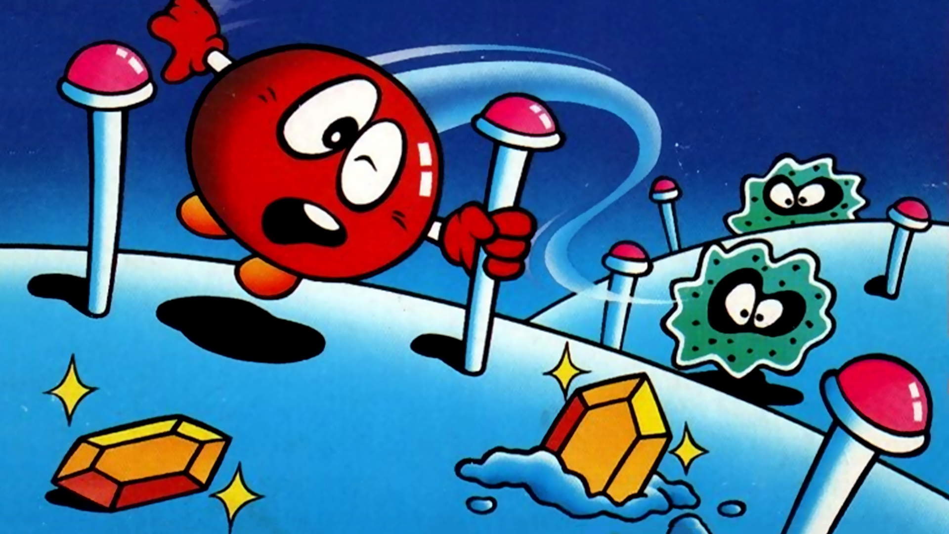 Famicom Mini 12 - Clu Clu Land — fanart