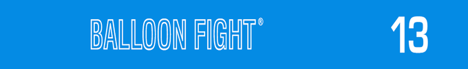 Famicom Mini 13 - Balloon Fight — box-2D-side (JP)
