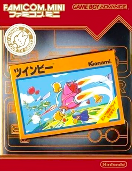 Famicom Mini 19 - Twin Bee box art