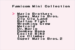 Famicom Mini Collection — ss (WOR)