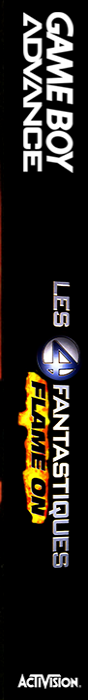 Fantastic 4 - Flame On — box-2D-side (FR)