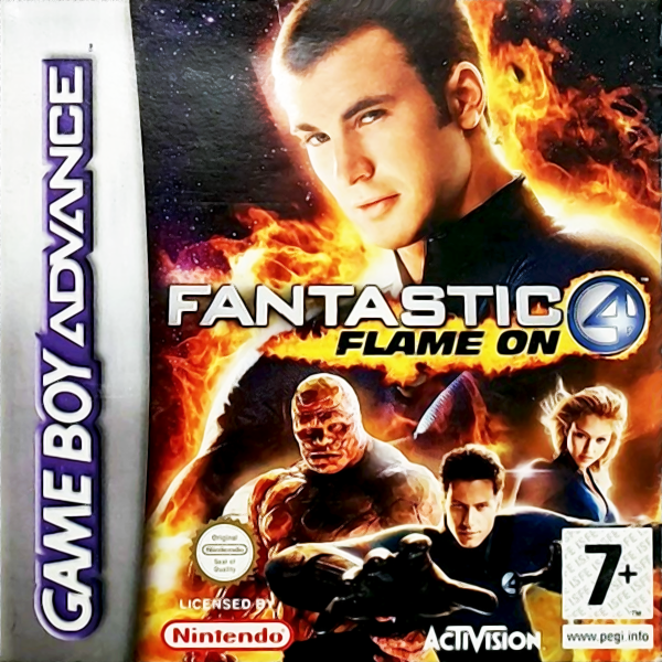 Fantastic 4 - Flame On — box-2D (EU)