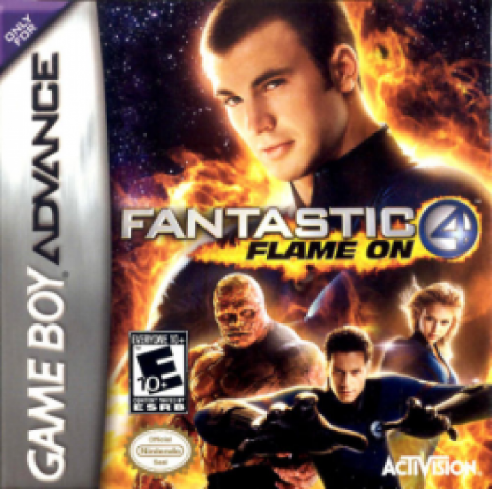 Fantastic 4 - Flame On box art